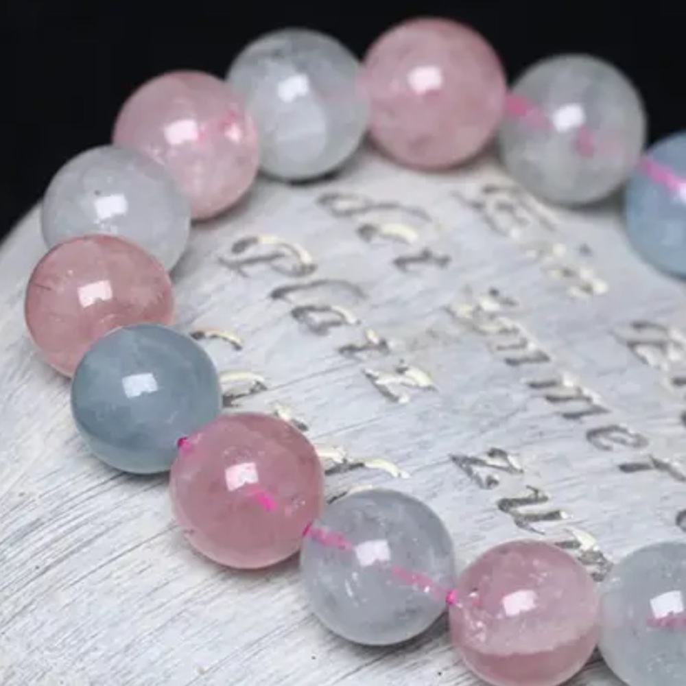 Morganite bracelet - Picture 2 of 2